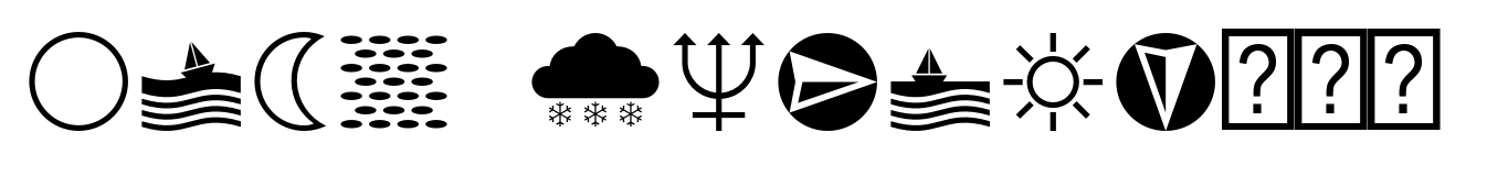 Acta Symbols Weather